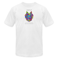 "Wolf Colors" - Be Stronger, Unisex Jersey T-Shirt - white