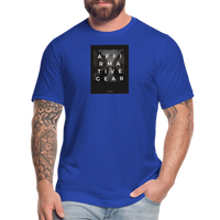 "Venice Canal Black Frame" - Affirmative Gear, Unisex Jersey T-Shirt - royal blue