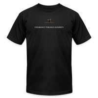 "Trajan with Small Logo" - Endurance Through Adversity, Unisex T-Shirt - black