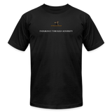 "Trajan with Small Logo" - Endurance Through Adversity, Unisex T-Shirt - black