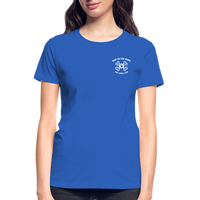 "Bad to the Bone" - Just Scoop It, Ultra Cotton Ladies T-Shirt - royal blue