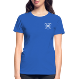 "Bad to the Bone" - Just Scoop It, Ultra Cotton Ladies T-Shirt - royal blue