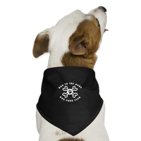 "Bad to the Bone" - Dog Bandana - black