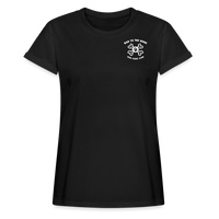 "Bad to the Bone" - Just Scoop It, Women's Relaxed Fit T-Shirt - black