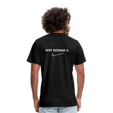 "Bad to the Bone" - Front Sided Logo, Unisex Jersey T-Shirt - black