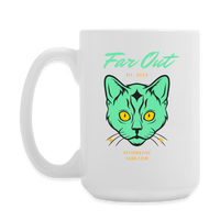"It's Not Easy Being Green" - Dual Sided Logo, Coffee/Tea Mug 15 oz - white