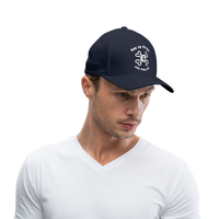 "Bad to the Bone" - Baseball Cap - navy